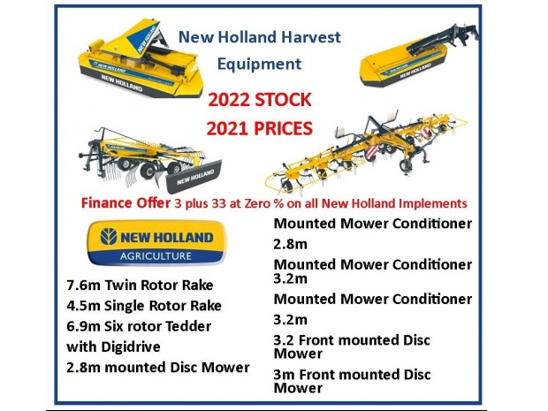 New Holland Harvest stock